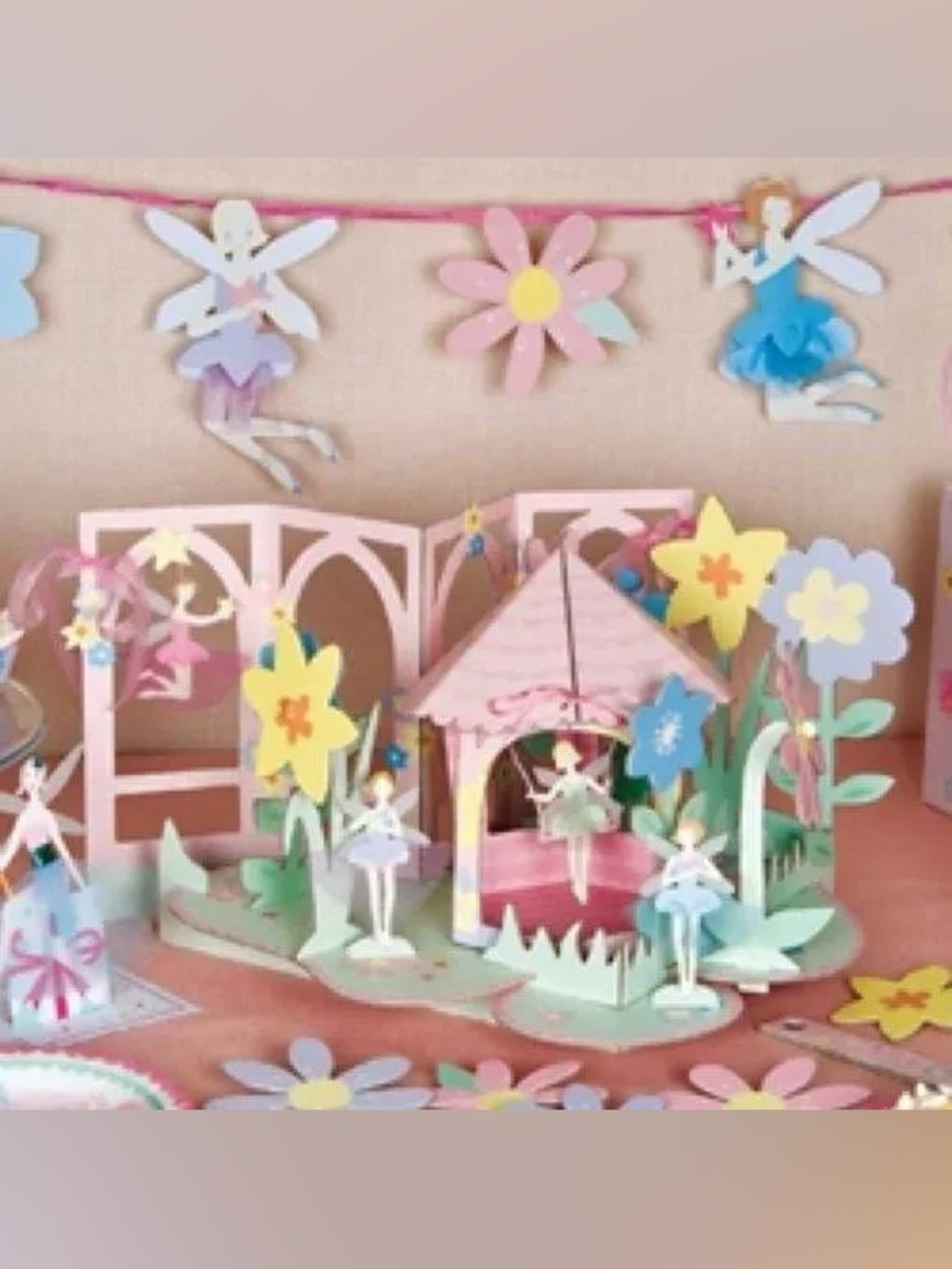 Meri Meri Go Round Fairy Wishes Ballerina Centerpiece